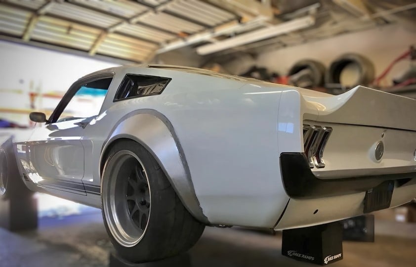1965 mustang fender flares discount